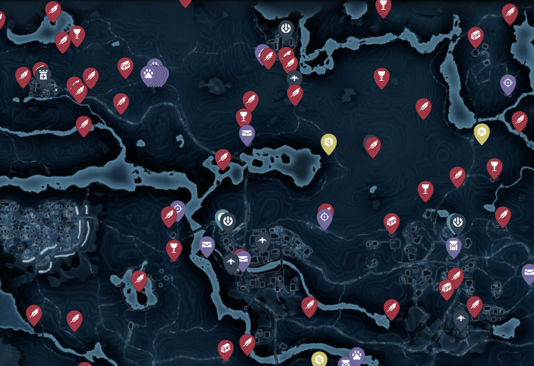 Assassin's Creed III Map Image