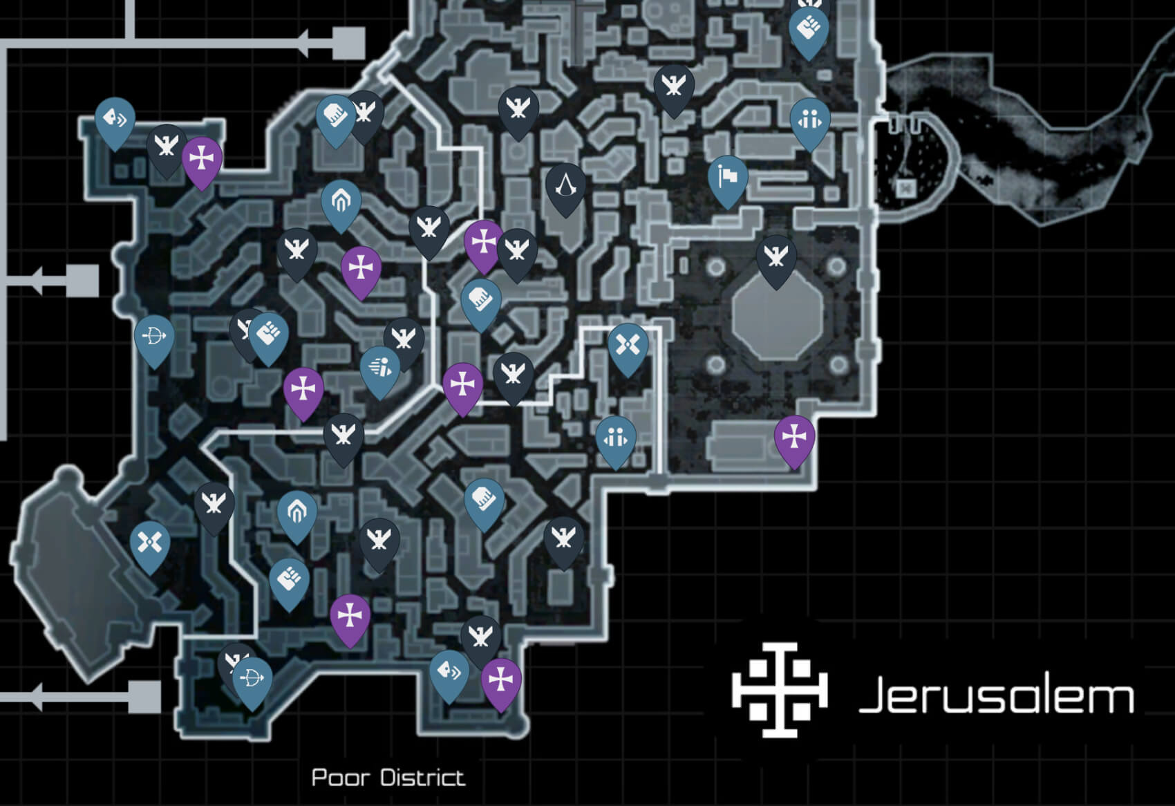 Assassin's Creed Map Image