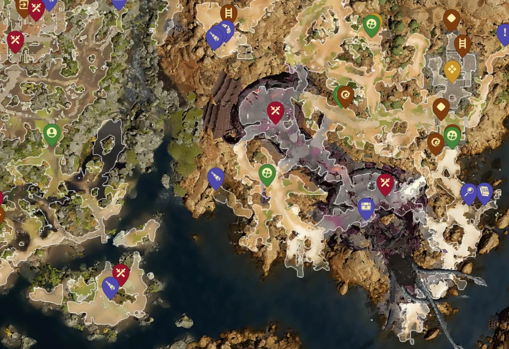 Baldur's Gate 3 Map Image