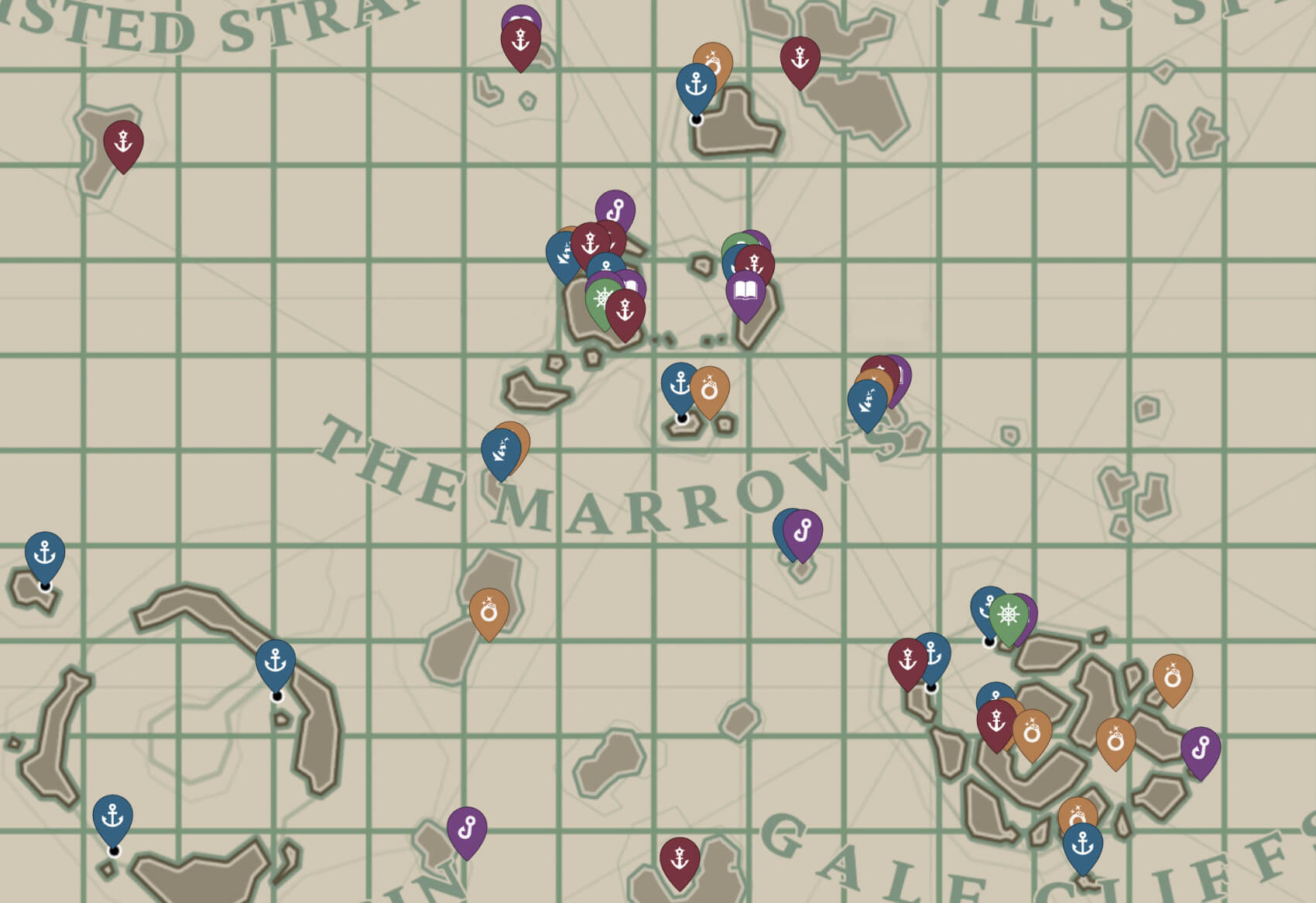 DREDGE Map Image