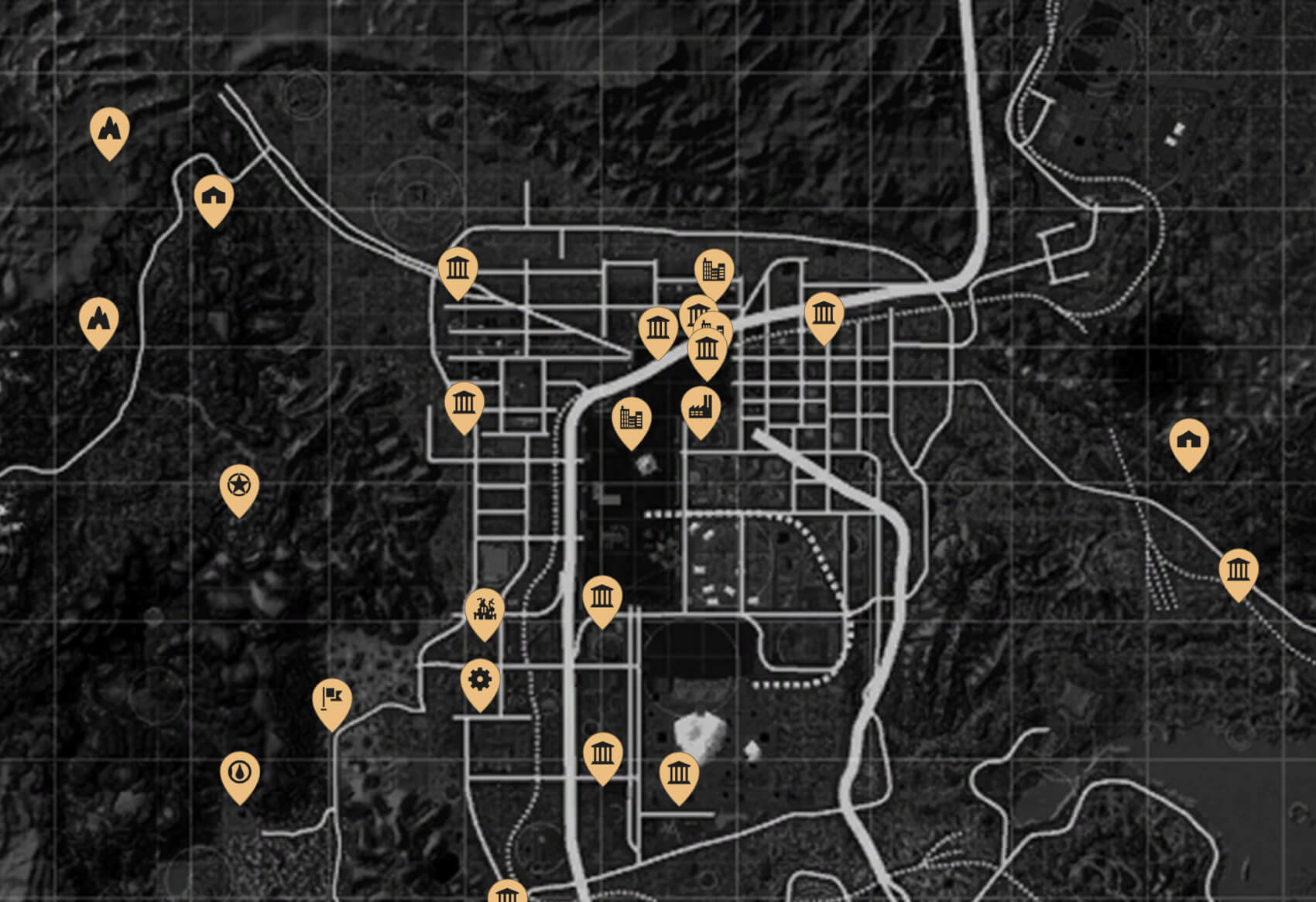 Fallout: New Vegas Map Image