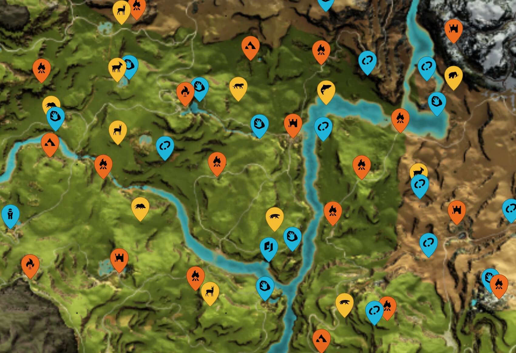 Far Cry Primal Map Image