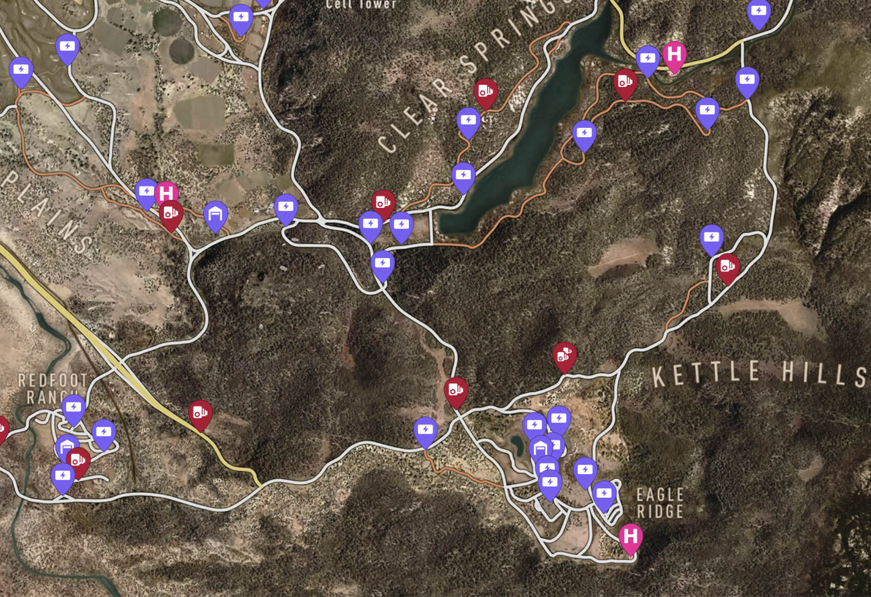Forza Horizon 1 Map Image