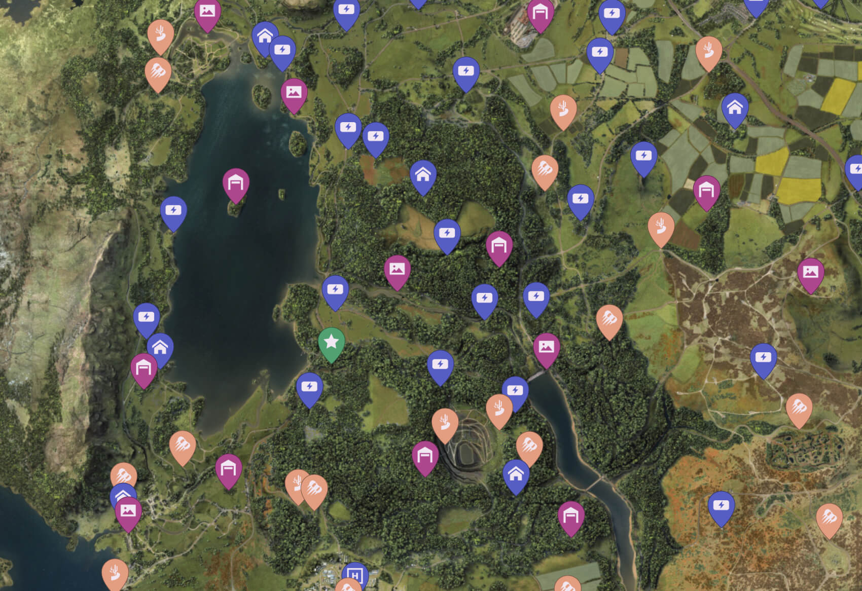 Forza Horizon 4 Map Image