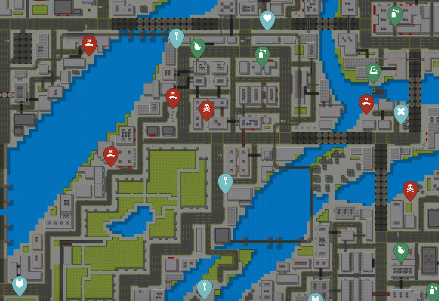Grand Theft Auto Map Image
