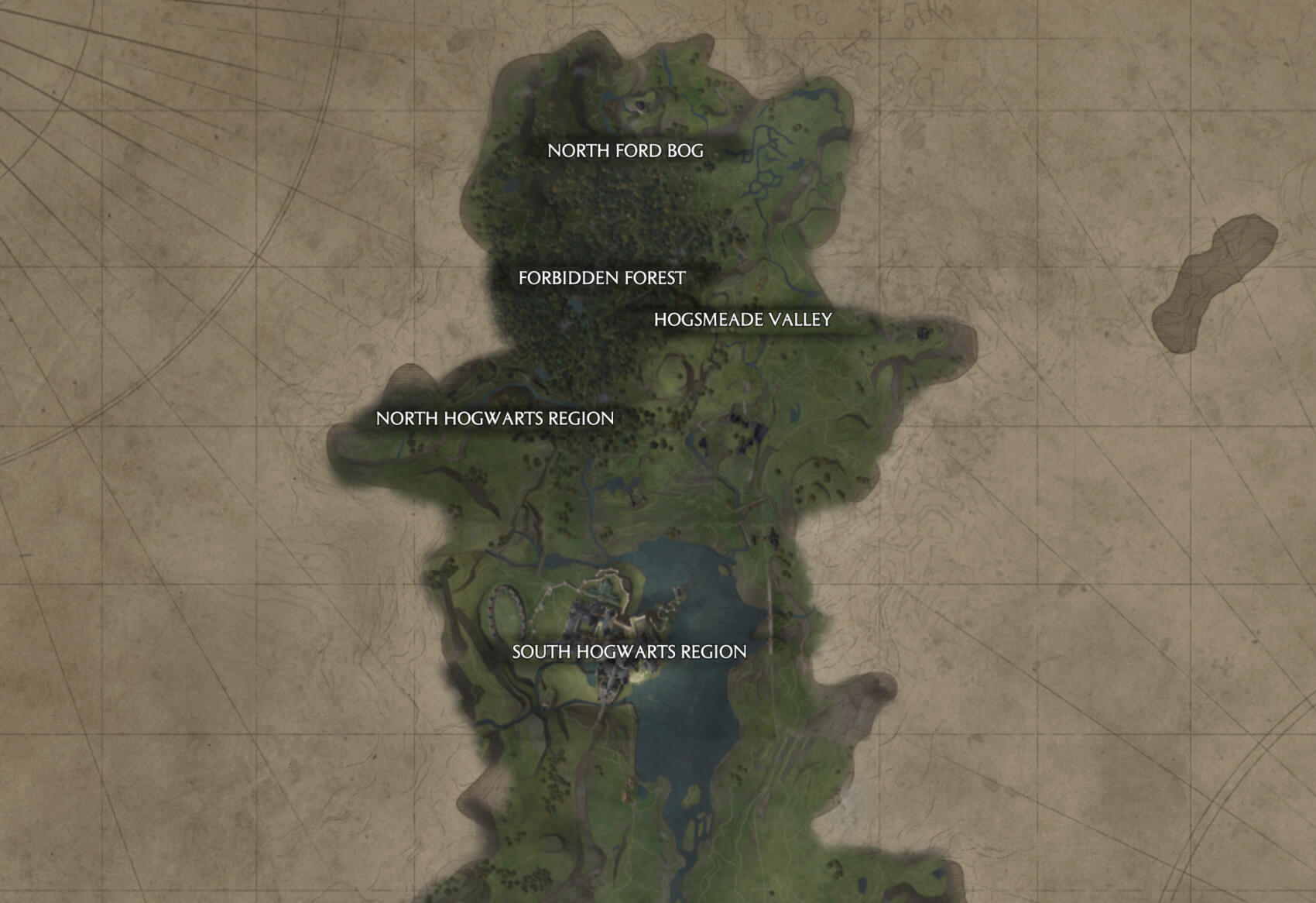 Hogwarts Legacy Map Image