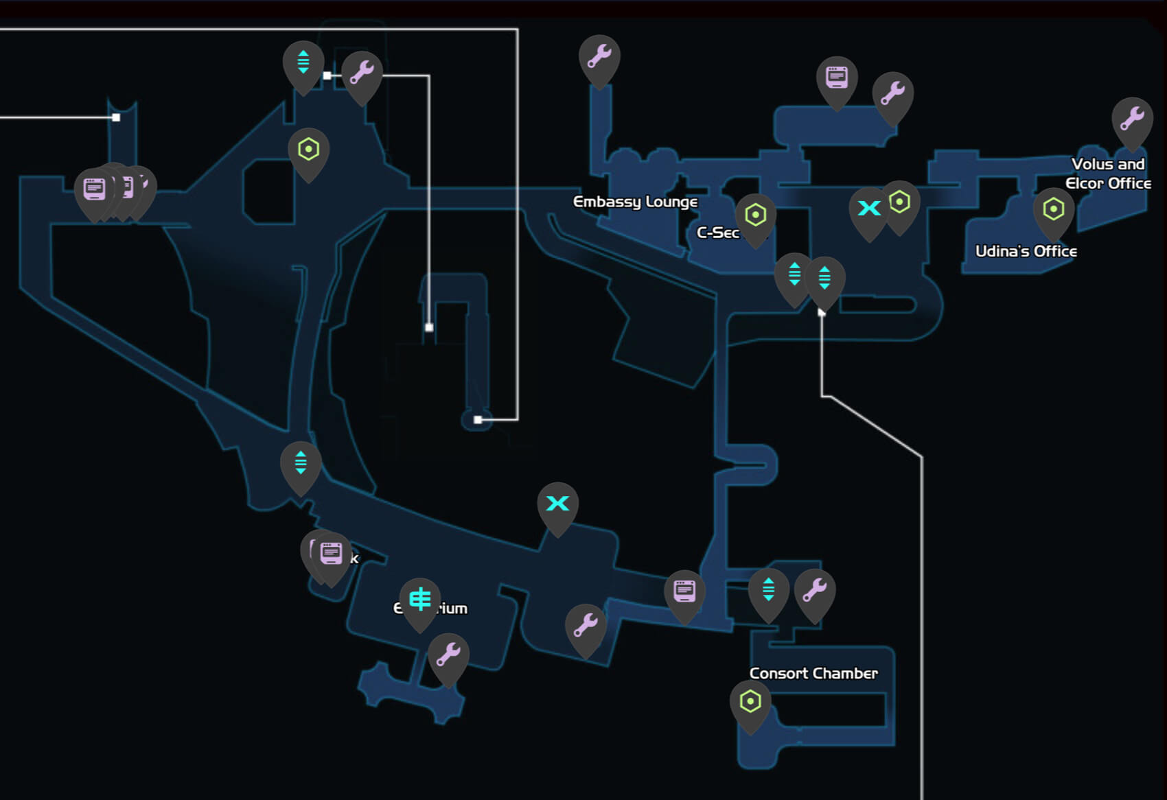 Mass Effect Map Image