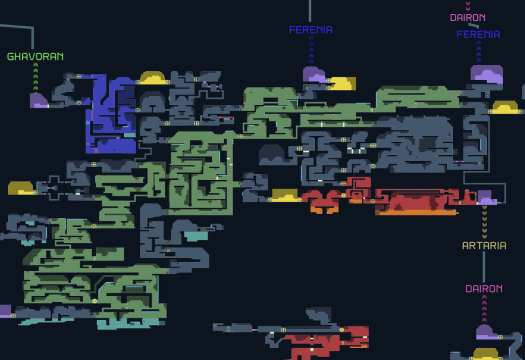 Metroid Dread Map Image
