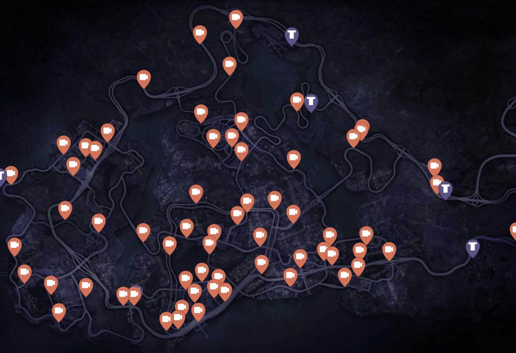 Need For Speed: Most Wanted (2012) Map Image