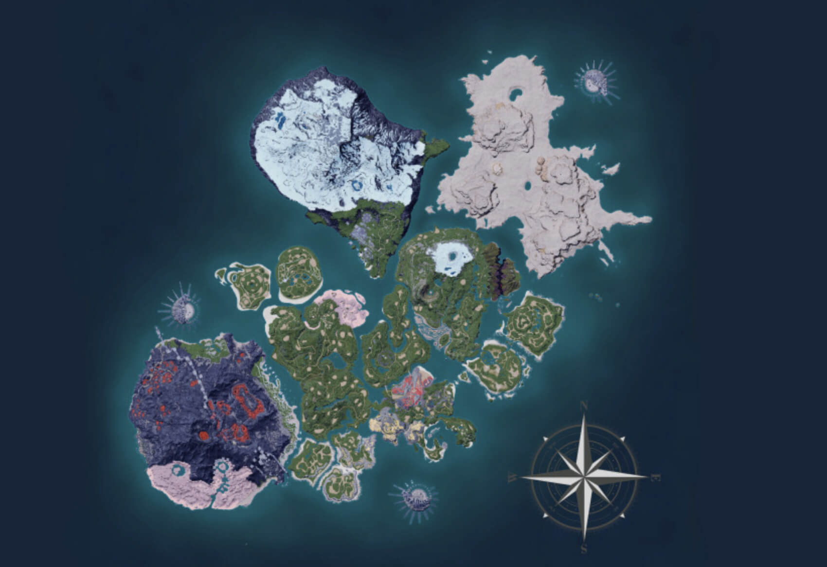 Palworld Map Image