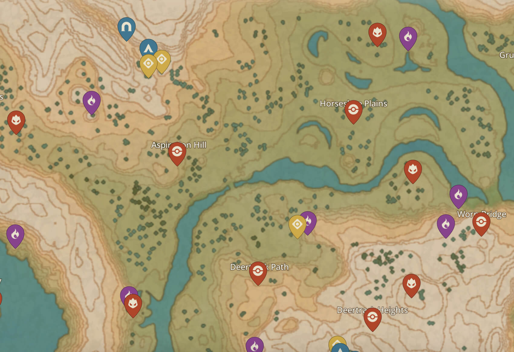 Pokémon Legends: Arceus Map Image
