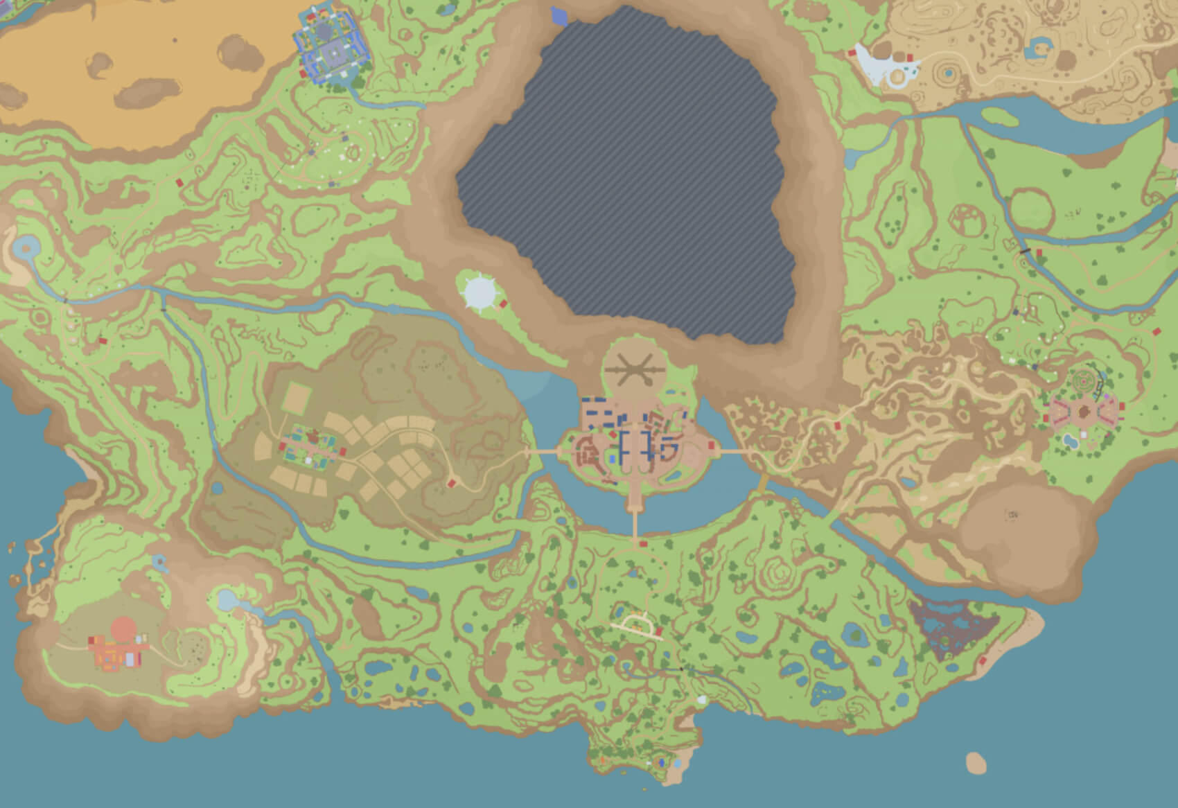 Pokémon Scarlet and Violet Map Image