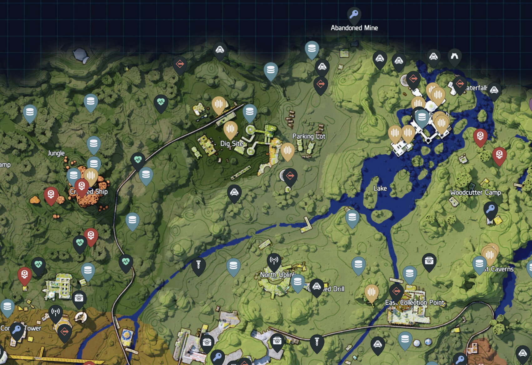 The Cycle: Frontier Map Image