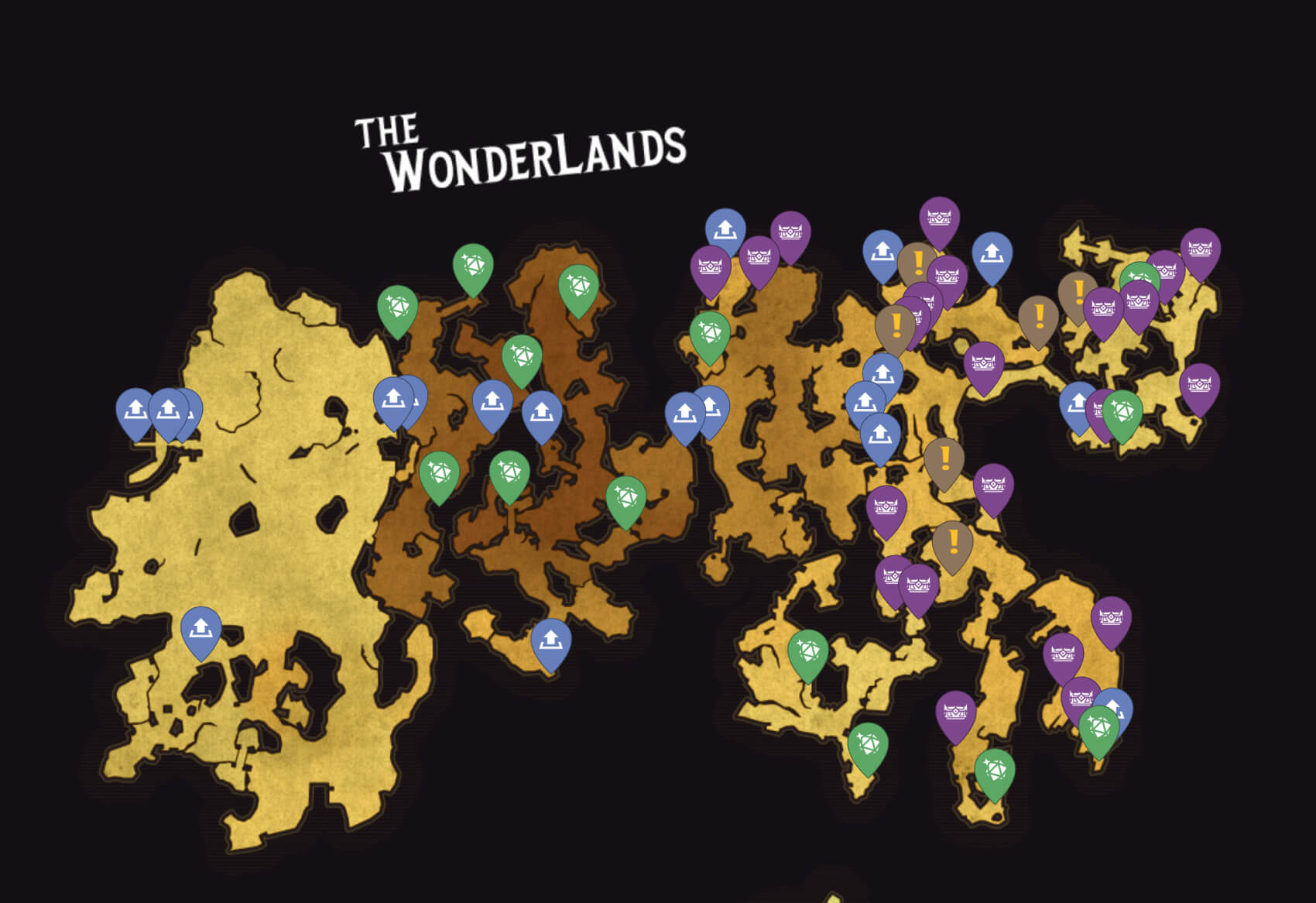 Tiny Tina's Wonderlands Map Image