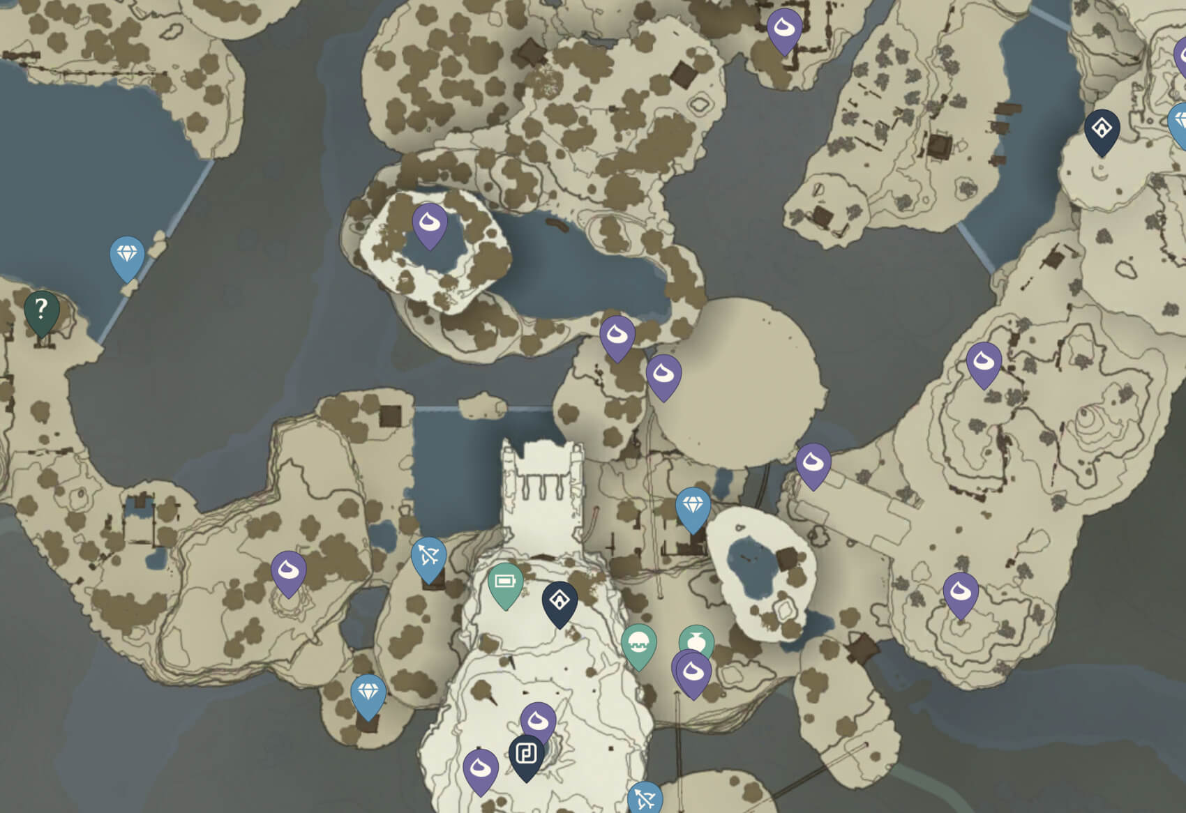 Zelda: Tears of the Kingdom Map Image